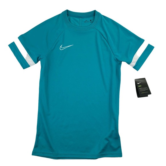 Nike Other - Nike Mens Dri-Fit Academy Soccer Short Sleeve T-Shirt Turquoise S